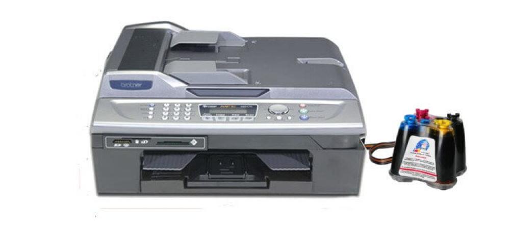 изображение МФУ Brother MFC 425CN с СНПЧ и чернилами - изображение 1