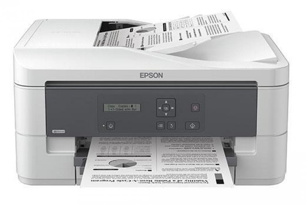 изображение МФУ Epson K301 с СНПЧ и чернилами - изображение 1