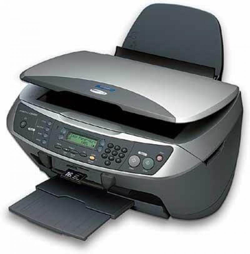 изображение МФУ Epson Stylus CX6400 с СНПЧ и чернилами - изображение 1