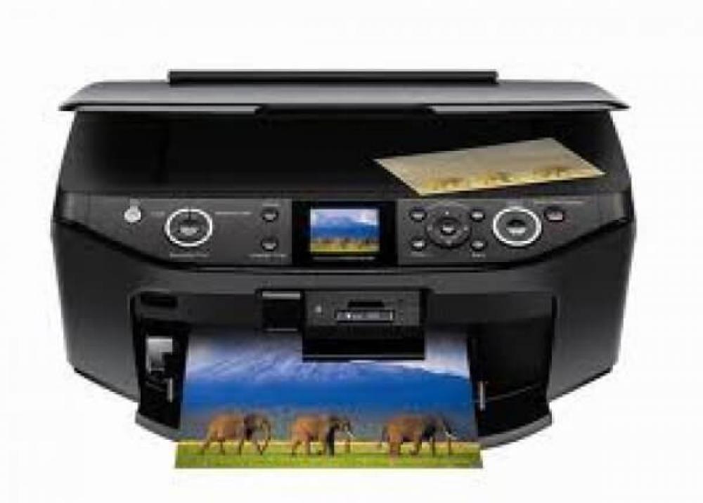 изображение МФУ Epson Stylus Photo RX595 с СНПЧ и чернилами - изображение 1