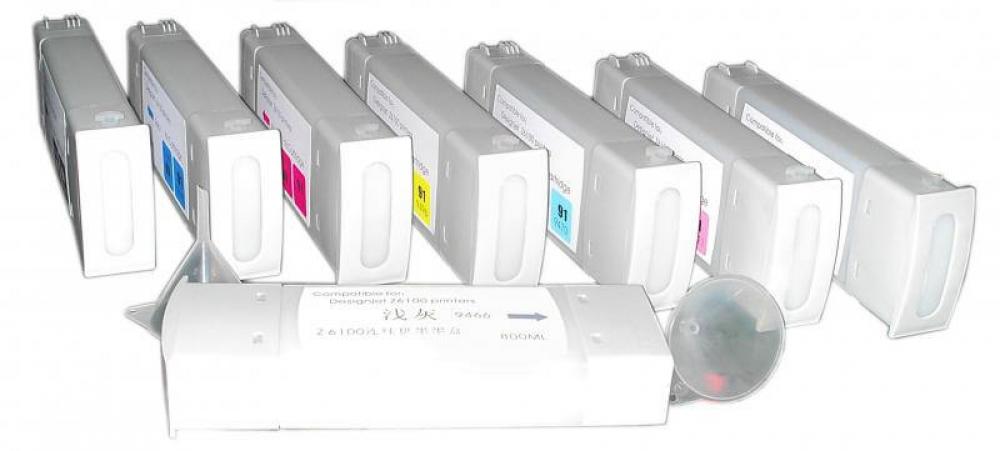 изображение Перезаправляемые картриджи для HP Designjet Z6100 - изображение 1