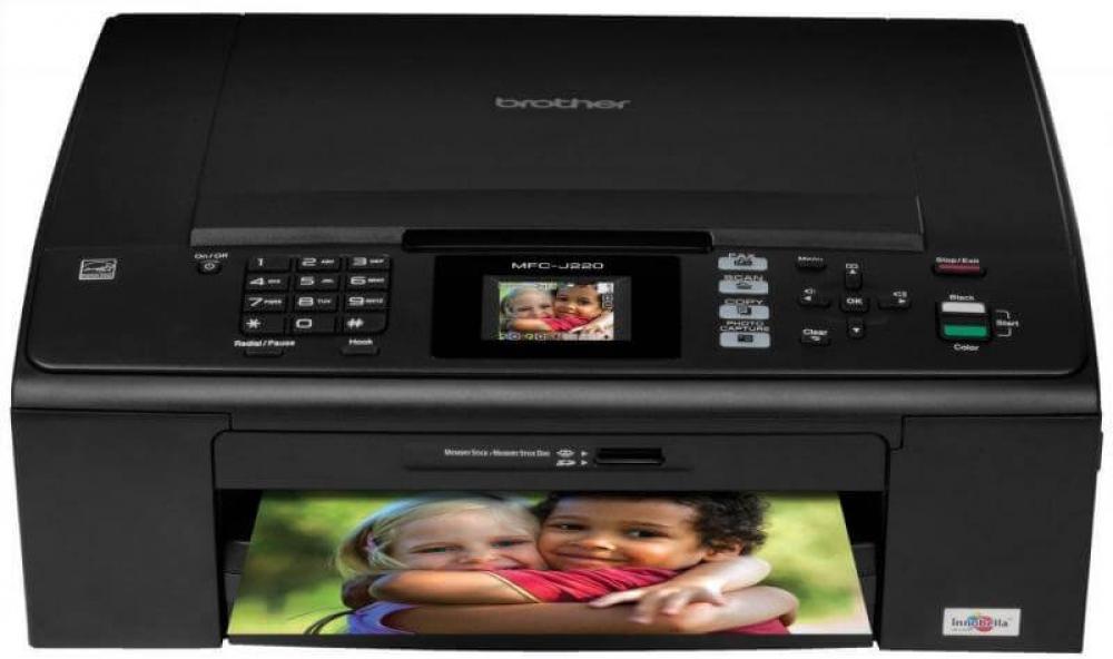 изображение МФУ Brother MFC J220 с ПЗК и чернилами - изображение 1
