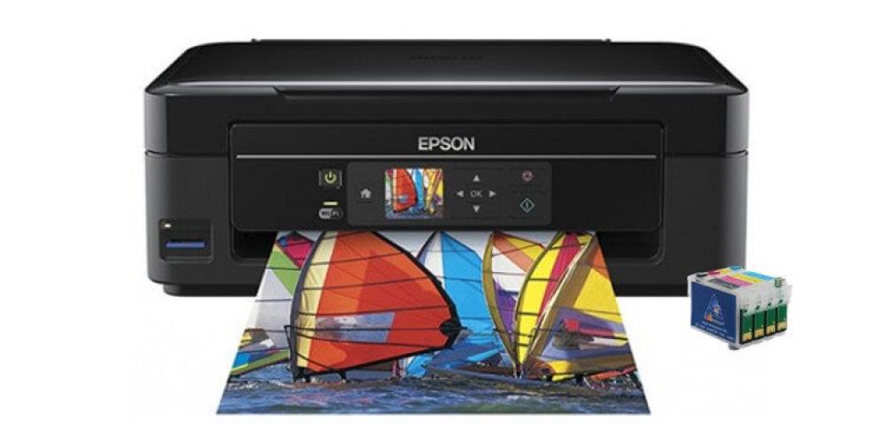 изображение МФУ Epson Expression Home XP-306 с ПЗК и чернилами - изображение 1