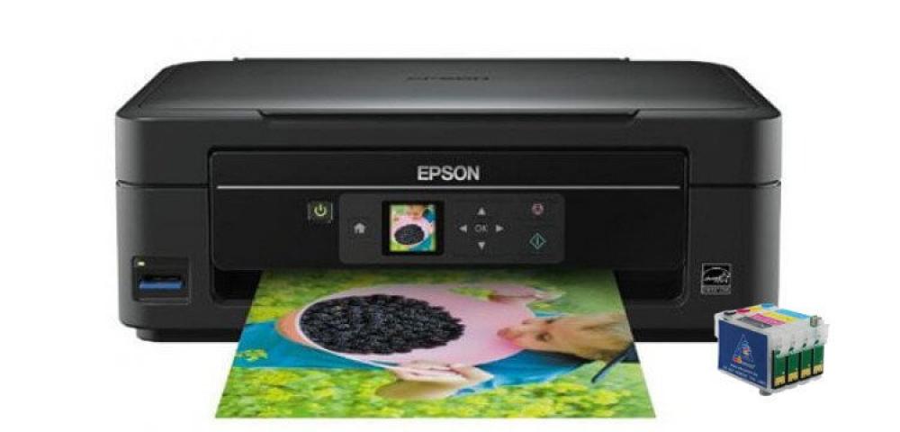 изображение МФУ Epson Stylus SX230 с ПЗК и чернилами - изображение 1