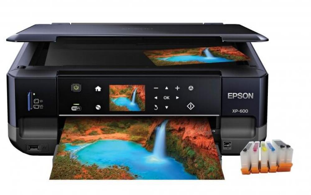 изображение МФУ Epson Expression Premium XP-600 с ПЗК и чернилами (США) - изображение 1