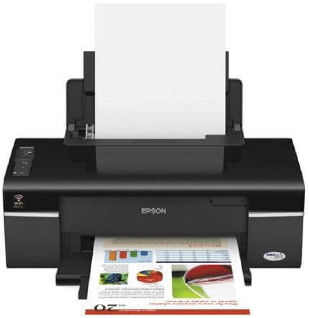 изображение Цветной принтер Epson WorkForce 40 с ПЗК и чернилами - изображение 1