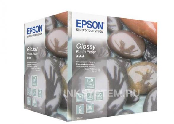 изображение Фотобумага Epson Glossy Photo Paper 10x15cm (500л, 225 г, м2)