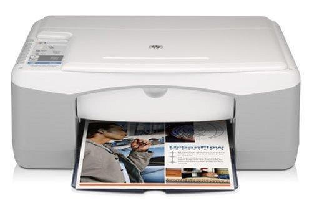 изображение МФУ HP DeskJet F380 с СНПЧ и чернилами - изображение 1