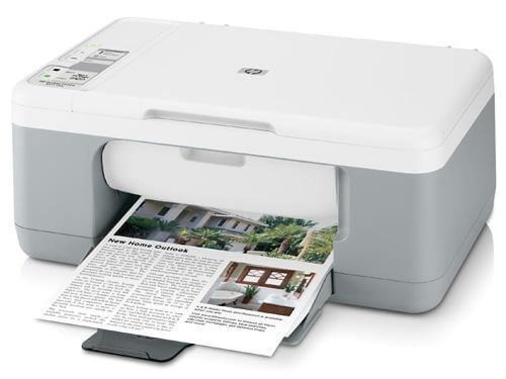 изображение МФУ HP DeskJet F2200 с СНПЧ и чернилами - изображение 1