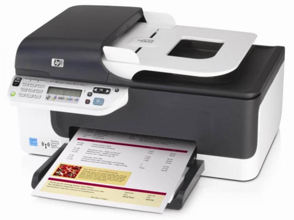 изображение МФУ HP OfficeJet J4624 с СНПЧ и чернилами - изображение 1