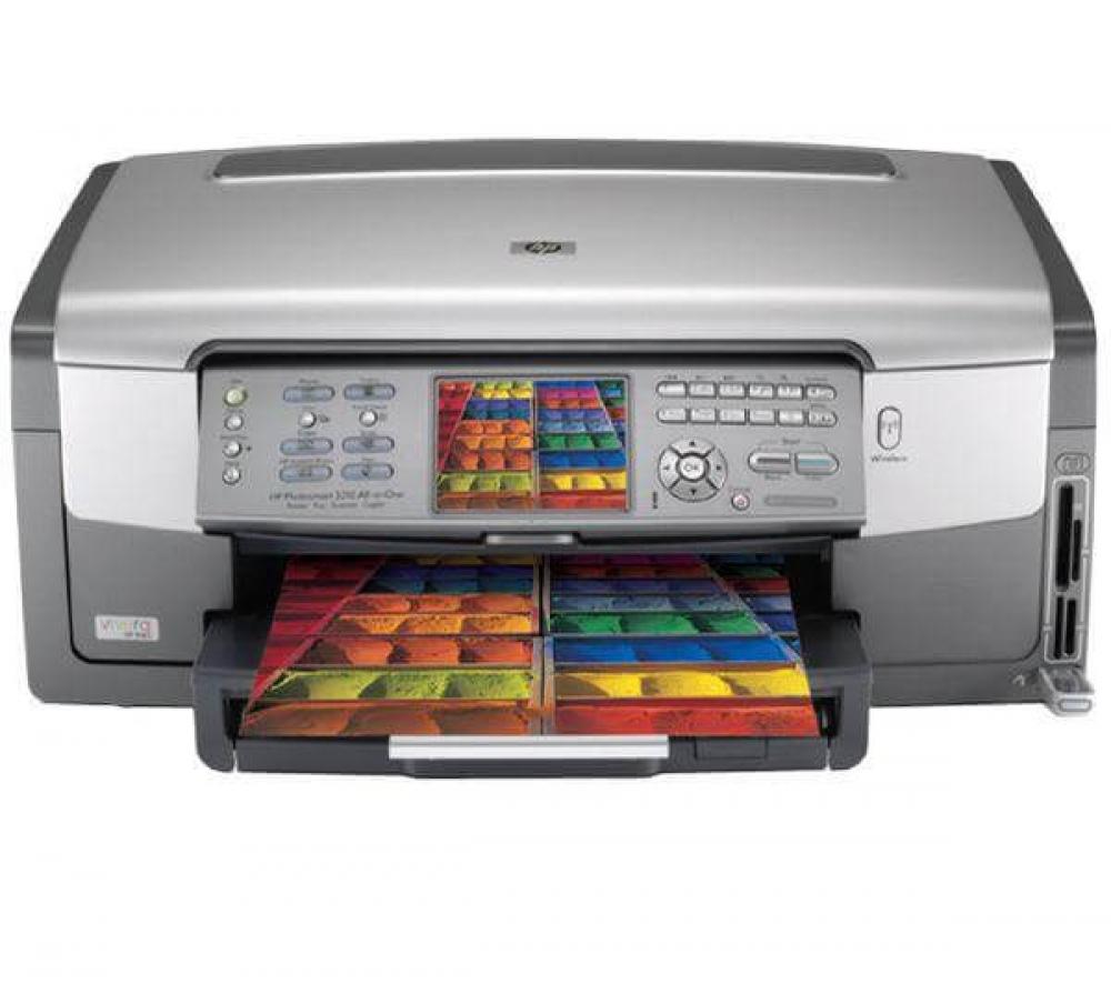 изображение МФУ HP PhotoSmart 3310 с СНПЧ и чернилами - изображение 1