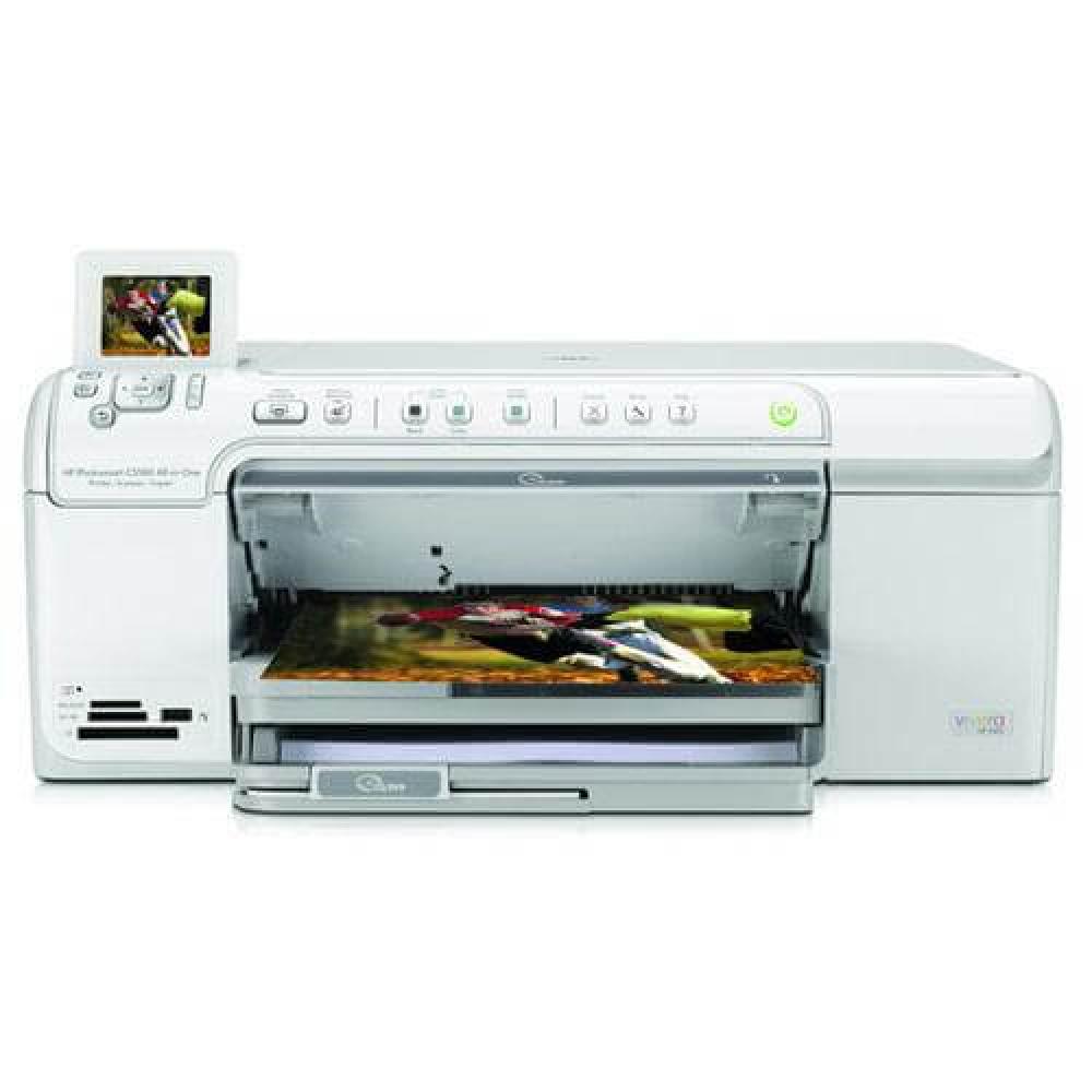 изображение МФУ HP Photosmart C5580 с СНПЧ и чернилами - изображение 1