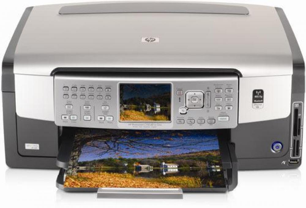 изображение МФУ HP PhotoSmart C7183 с СНПЧ и чернилами - изображение 1