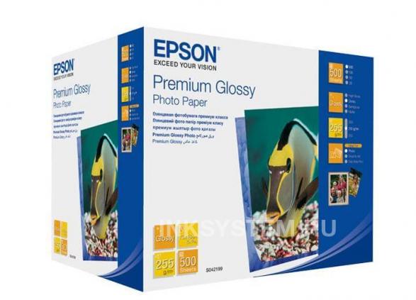 изображение Фотобумага Premium Glossy photo paper Epson (13х18, 500л.)