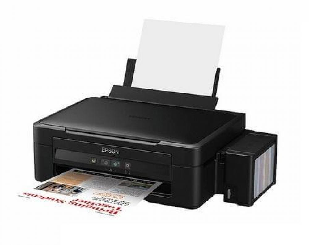 изображение МФУ Epson L210 с оригинальной СНПЧ и чернилами INKSYSTEM 70 мл - изображение 1