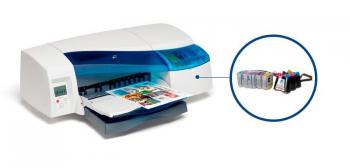 Плоттер HP DesignJet 20 с СНПЧ и чернилами