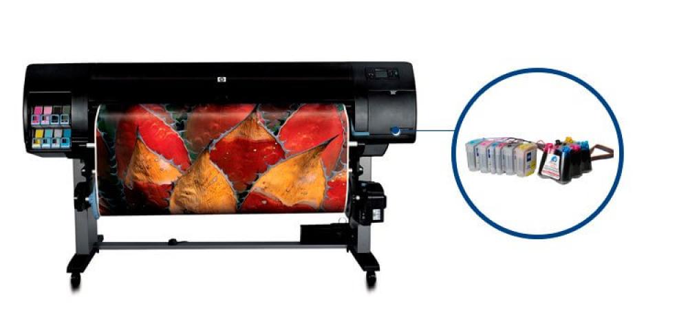 изображение Плоттер HP DesignJet Z6100 с СНПЧ и чернилами - изображение 1