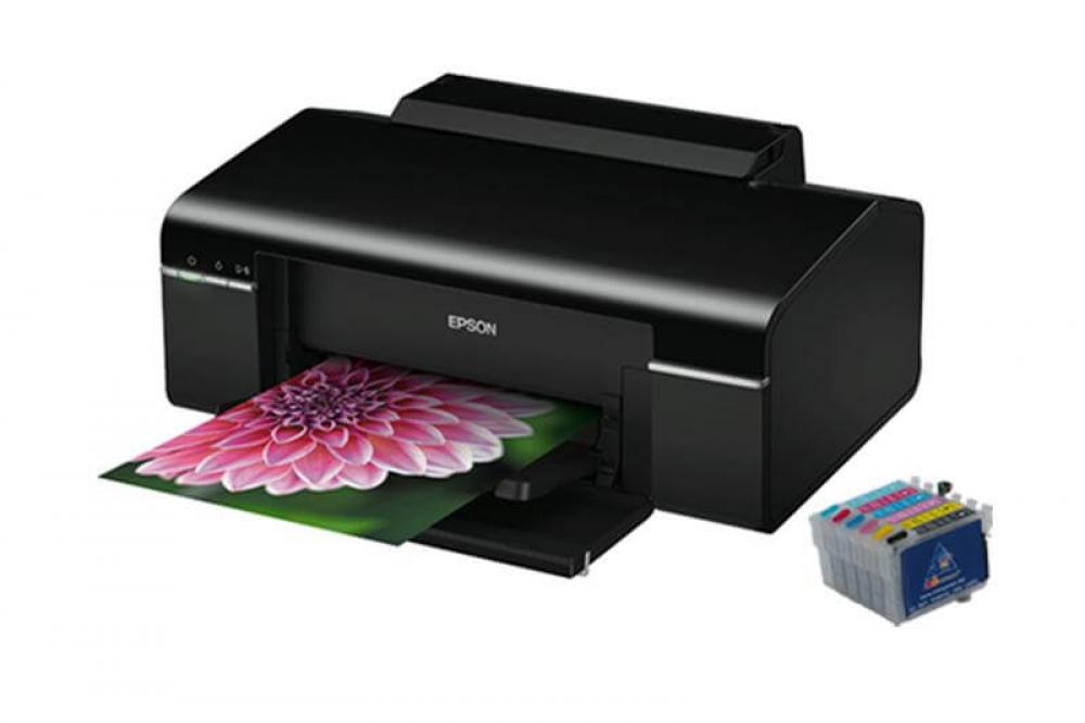 изображение Цветной принтер Epson Stylus Photo T50, T59 с ПЗК и чернилами - изображение 1