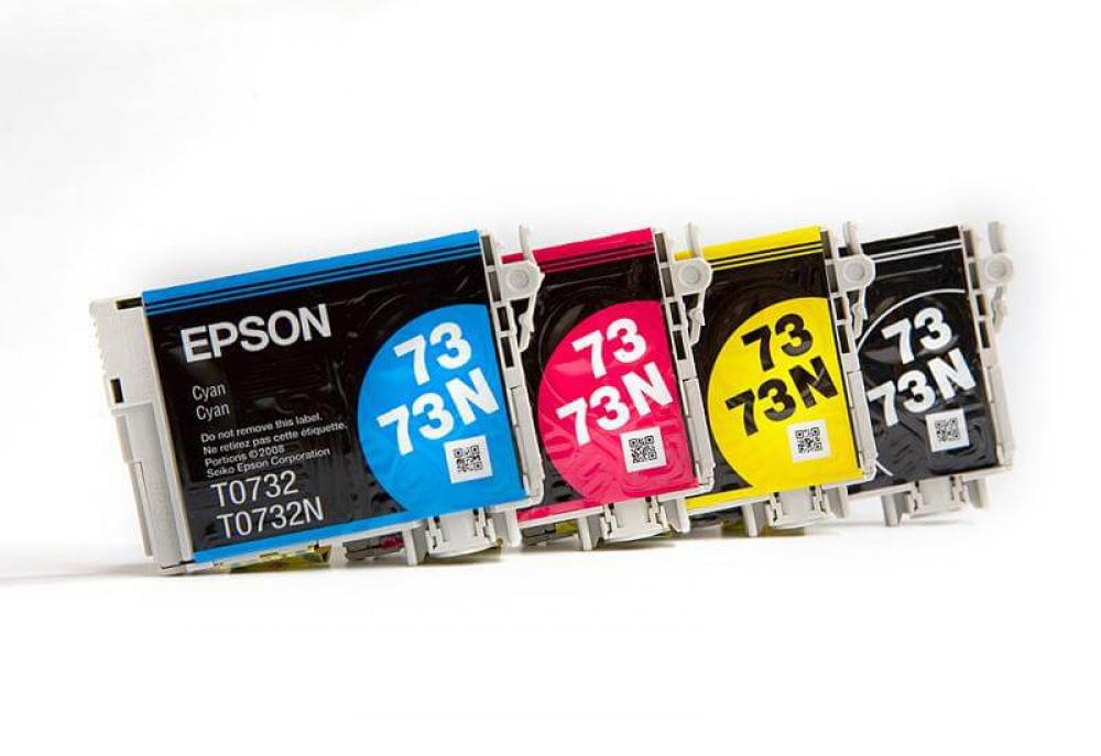 изображение Оригинальные картриджи Epson T0731, Epson T0732, Epson T0733, Epson T0734 код C13T10554A10 - изображение 1