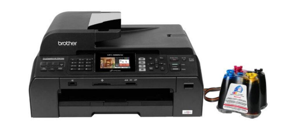изображение МФУ Brother MFC-5895CW A3+ c СНПЧ - изображение 1