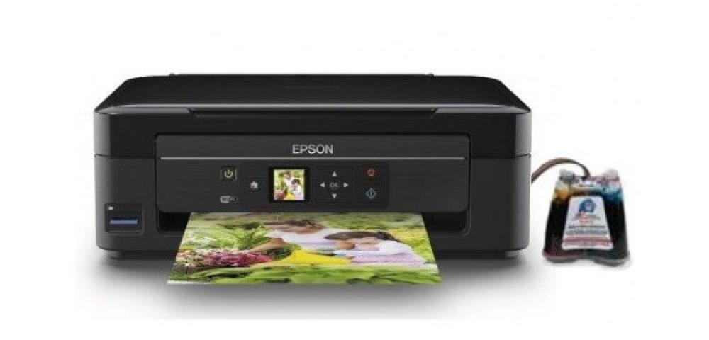 изображение МФУ Epson Expression Home XP-313 с СНПЧ и чернилами - изображение 1