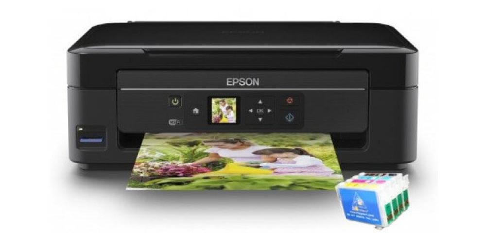 изображение МФУ Epson Expression Home XP-313 с ПЗК и чернилами - изображение 1
