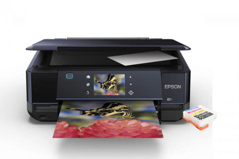 изображение МФУ Epson Expression Premium XP-710 с ПЗК и чернилами - изображение 1