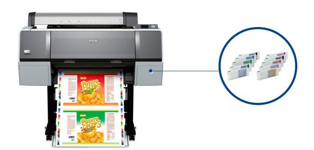 изображение Плоттер Epson Stylus Pro 7900 Refurbished by Epson с ПЗК и чернилами - изображение 1