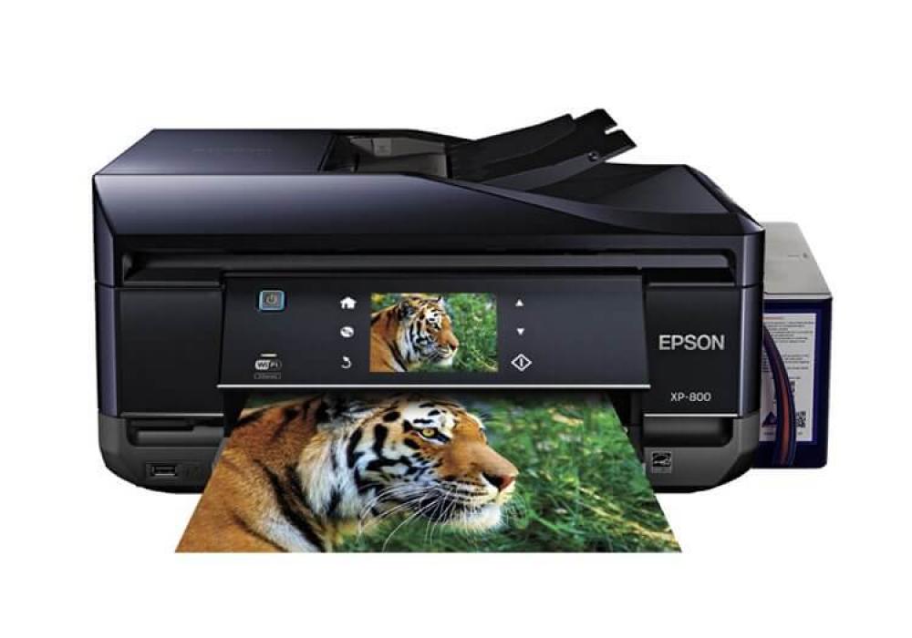 изображение МФУ Epson Expression Premium XP-800 Refurbished by Epson с СНПЧ и чернилами - изображение 1