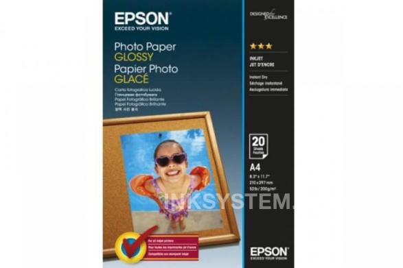 изображение Фотобумага Epson Glossy Photo Paper A4 (20 л, 200г, м2)