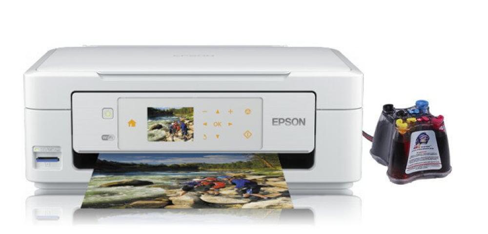 изображение МФУ Epson Expression Home XP-415 с СНПЧ и чернилами - изображение 1
