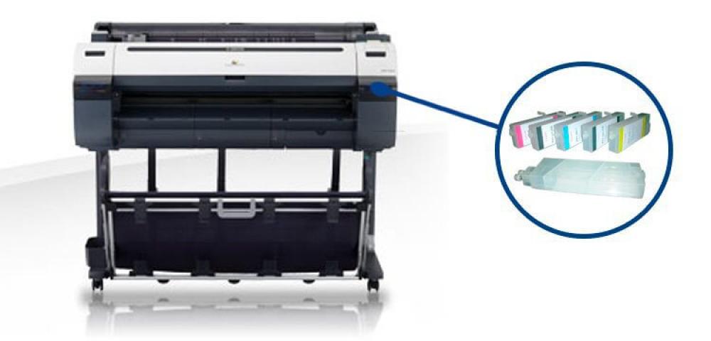 изображение Плоттер Canon imagePROGRAF iPF765 с ПЗК и чернилами - изображение 1