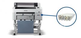 Плоттер Epson SureColor SC-T3200 с ПЗК и чернилами