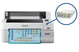 Плоттер Epson SureColor SC-T3200 с ПЗК и чернилами (без стенда)