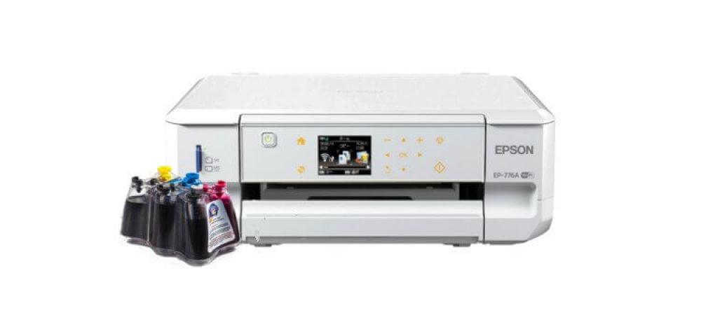 изображение МФУ Epson EP-776A с СНПЧ и чернилами - изображение 1