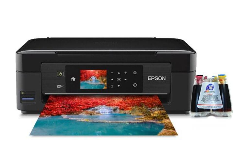 изображение МФУ Epson Expression Home XP-423 с СНПЧ и чернилами - изображение 1