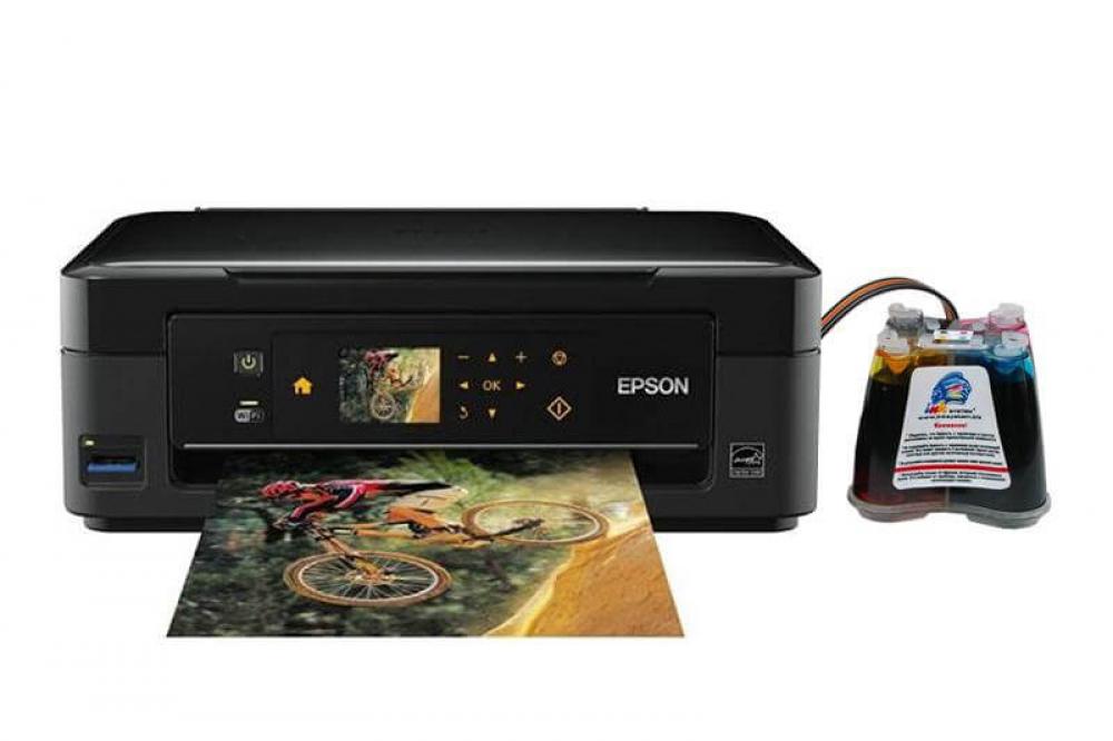 изображение МФУ Epson Stylus SX440W с СНПЧ и чернилами - изображение 1