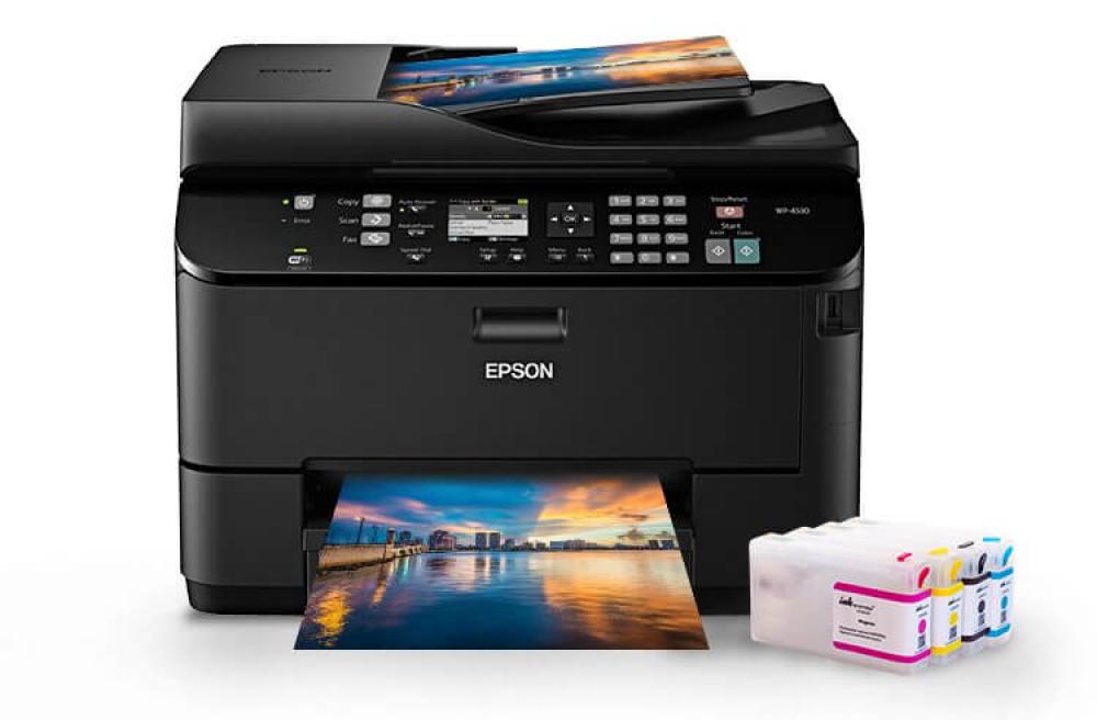 изображение МФУ Epson WorkForce Pro WP-4530 Refurbished by Epson с ПЗК - изображение 1