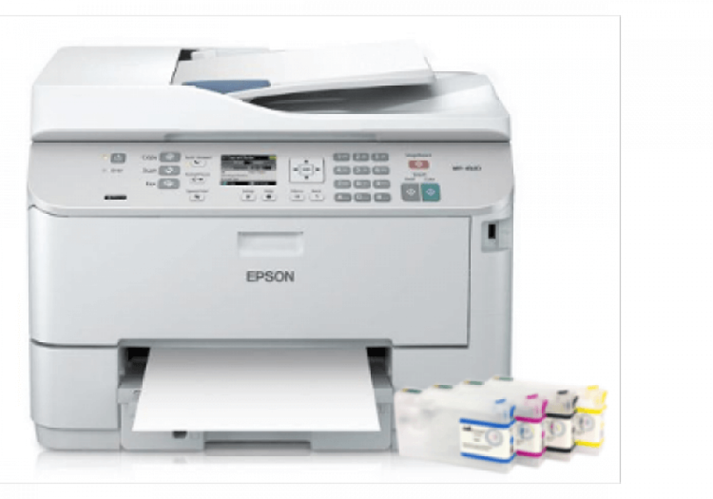 изображение МФУ Epson WorkForce Pro WP-4520 Refurbished by Epson с ПЗК и чернилами - изображение 1