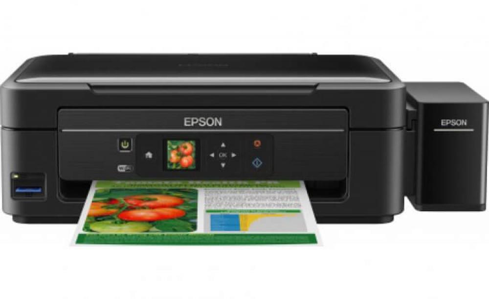 изображение МФУ Epson L456 с оригинальной СНПЧ и чернилами INKSYSTEM - изображение 1