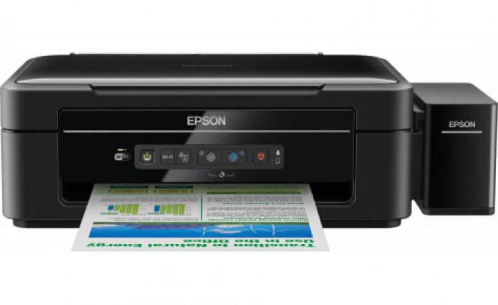 изображение МФУ Epson L366 с оригинальной СНПЧ и чернилами INKSYSTEM 70 мл - изображение 1